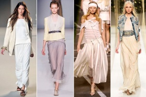 Long Spring Skirts Models