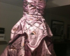 Pink Camo Dresses for Prom Pictures