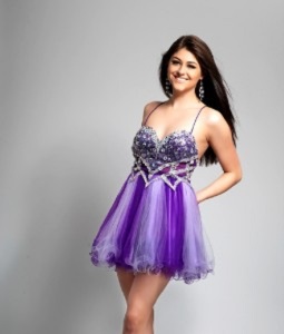 Prom Short Puffy Dresses UK