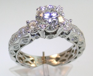 Vintage Wedding Ring Sets