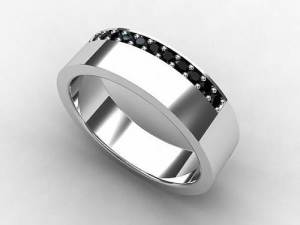 Black Male Wedding Band 2013
