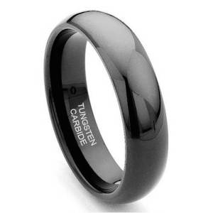 Black Wedding Bands for Women