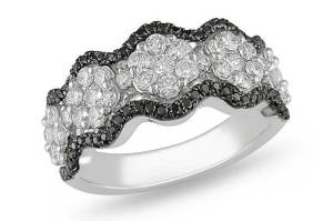 Black and White Wedding Bands Patterns