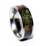Custom Camo Wedding Rings 2013