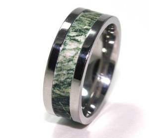 Custom Camo Wedding Rings Ideas