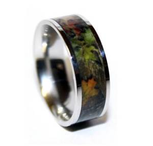 Diamond Camouflage Wedding Rings Styles