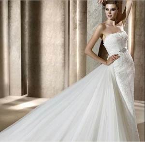 Long Corset Wedding Dresses Styles