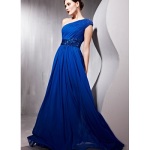 Long Prom Dresses One Shoulder Designs