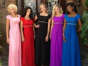 Modest Bridesmaid Dresses with SleevesModest Bridesmaid Dresses with Sleeves