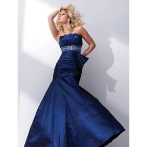 Navy Blue Long Prom Dresses Designs