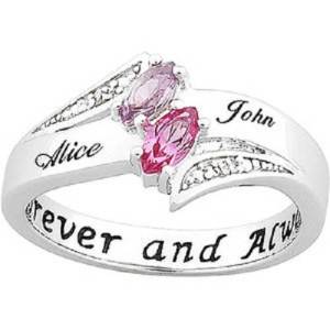 Promise Rings for Couples Set