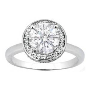 Round Wedding Rings Images