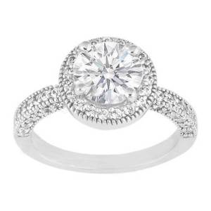 Round Wedding Rings Styles
