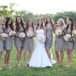 Rustic Country Wedding Bridesmaid Dresses 2013