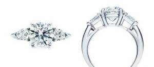 Tiffany Engagement Side Stone for Women