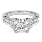 Unique Princess Cut Rings Detail