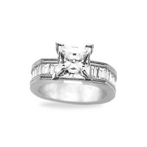 Unique Princess Cut Rings Sample