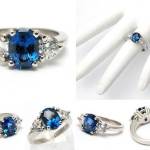 Unique Sapphire Engagement Rings Cheap