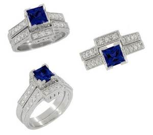 Unique Sapphire Engagement Rings Styles