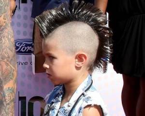 Children's Mohawk Hairstyles Concept