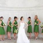 Green Bridesmaid Dresses 2013