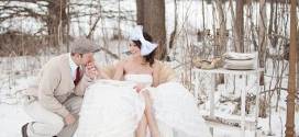 Winter Wedding Ideas in Snowy White Style