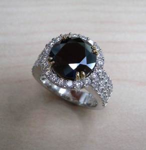 Black Diamond Rings for Men
