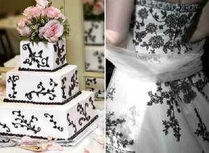 Black and White Wedding Dresses for Sale