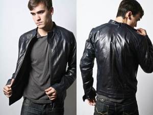 Leather Jacket Man Options