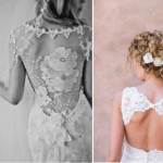 Long Dress with Lace Back for Sale