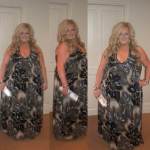 Maxi Dress Curvy Women Camo