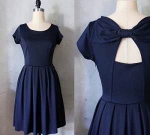 Navy Blue Dress Outfit