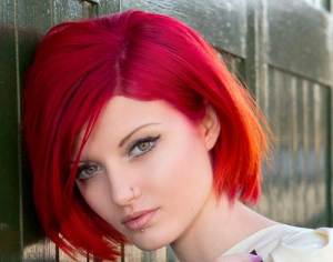 Red Hair dye Ideas Images