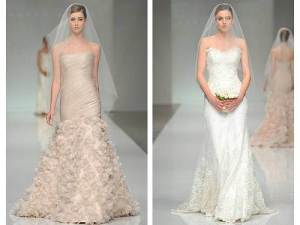Strapless Lace Wedding Gowns 2013