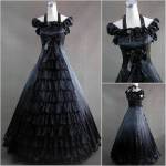 Black Victorian Dresses for Sale