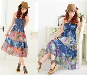 Bohemian Dresses for Girls Styles