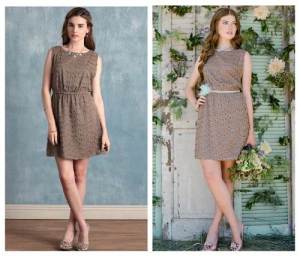 Bridesmaids Vintage Dress Samples