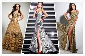 Dresses with Zebra Print 2013