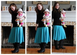 Long Dresses with Leggings 2013