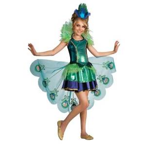 Peacock Fancy Dress Ideas for Girls