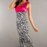 Pretty Zebra Print Prom Dresses Ideas