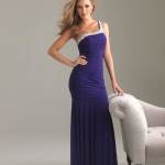 Prom Dress Blue and Black