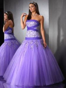 Purple Long Prom Dresses UK