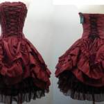 Red Corset Style Dress 2013