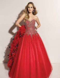 Red Puffy Prom Dresses Ideas