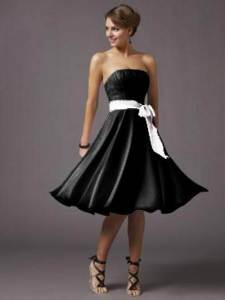 Short Black Dresses Strapless Ideas