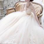 Simple Cinderella Wedding Dress 2013