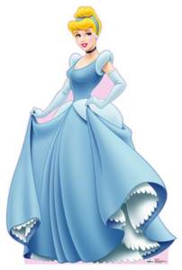 Simple Cinderella Wedding Dress Imitation