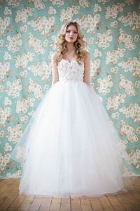Simple Cinderella Wedding Dress for Sale