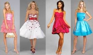 Simple Short Prom Dresses 2013